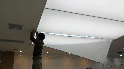软膜天花安装方法视频,轻松掌握高效施工技巧